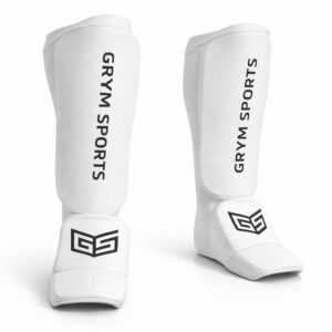 Shin Pad White